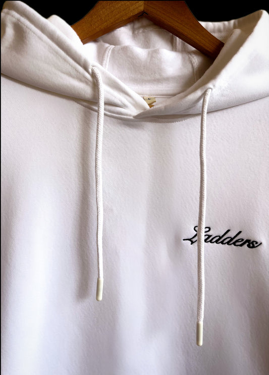 WHITE OVERSIZED HOODIE